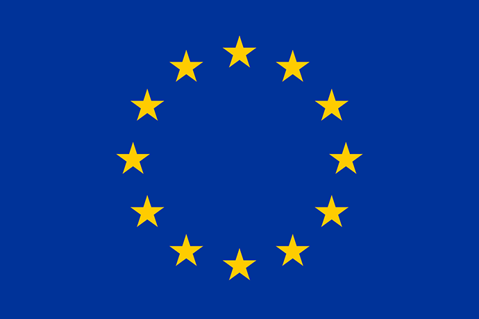 Logo of the European flag