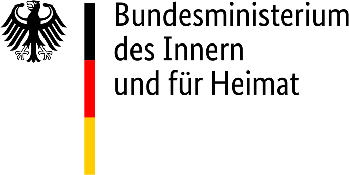 Logo of the German Bundesministerium des Innern und für Heimat.